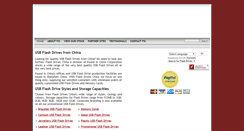 Desktop Screenshot of flashdriveschina.net